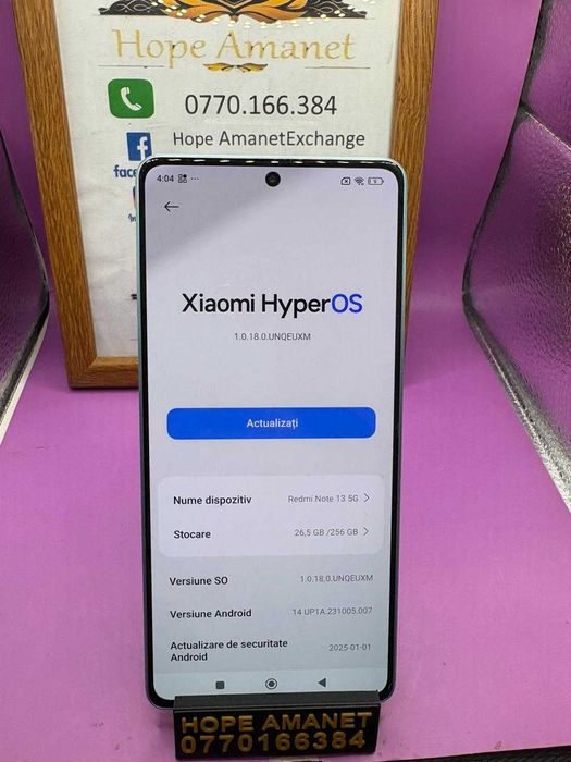 HOPE AMANET P2-Redmi note 13 256 GB/ 8 RAM
