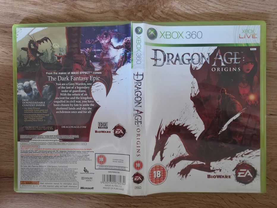 Dragon Age: Origins за Xbox 360 | Книжки | Тествана и работи отлично