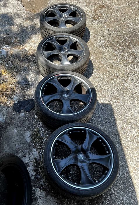 Оригинални немски джанти Keskin KT9 22" 5x120 10J с гуми 295/30/R22 за BMW X5 / X6