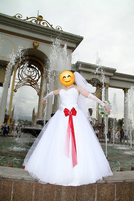 Счастливое свадебное платье