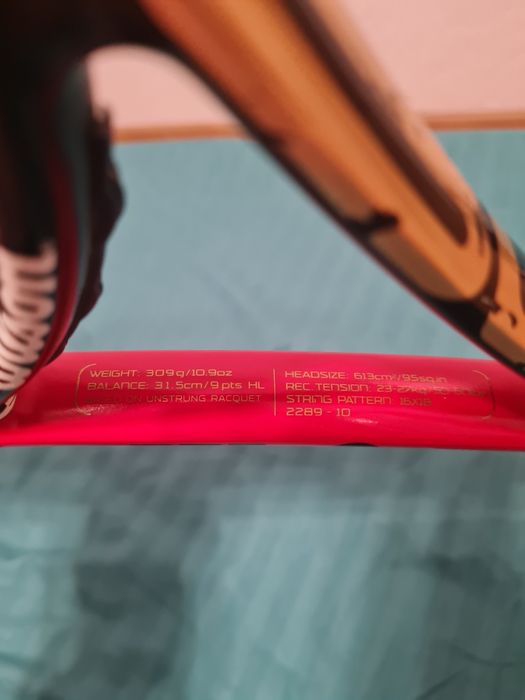 wilson six one 95 blx ediție limitata ,având 309g