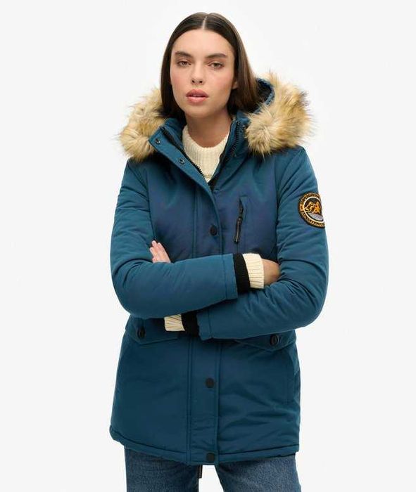 Superdry Everest Faux Fur Parka - Дамско Яке Парка , Зимно Яке