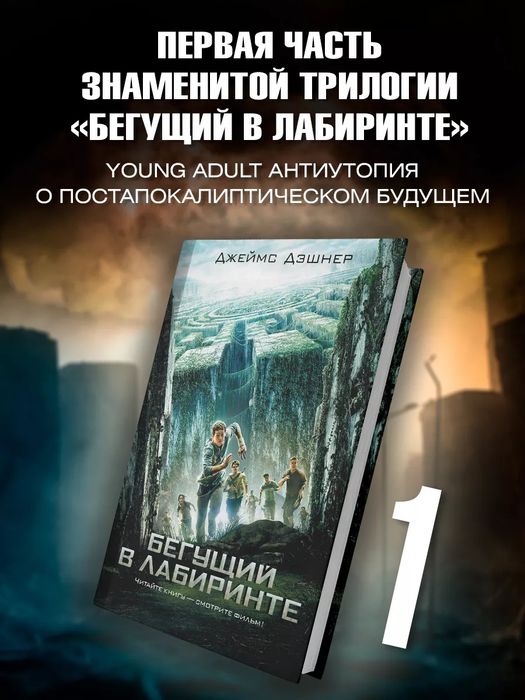 Книга «Бегущий в лабиринте».