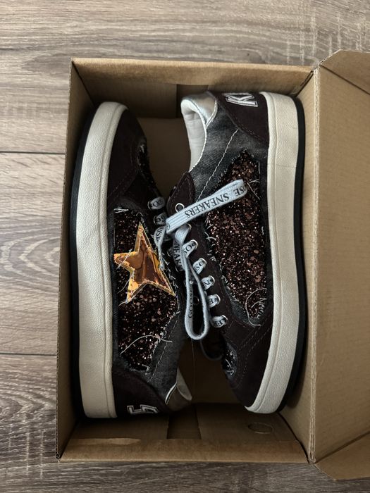 golden goose коричневые