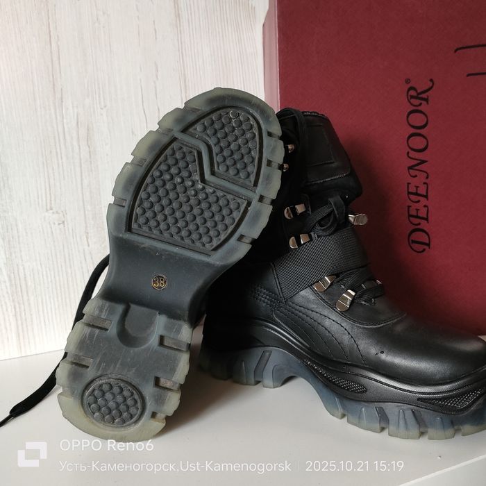 Полусапожки кожа 38р.