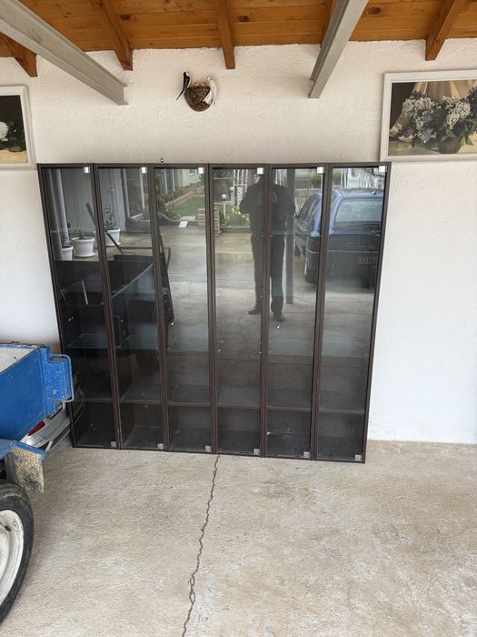 Офис витрини 6 бр. стъклени