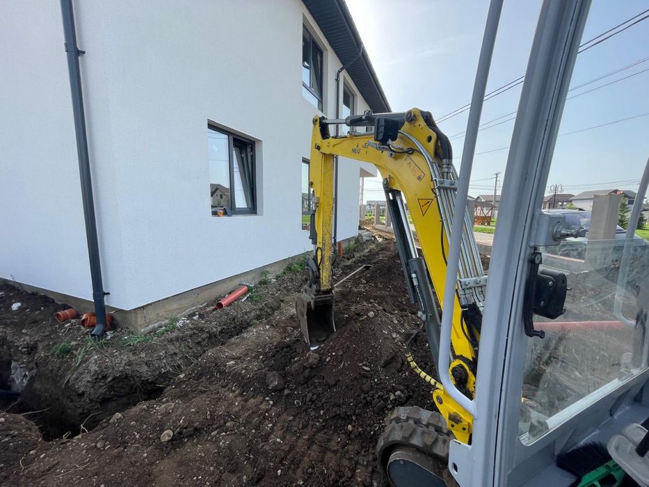 Inchiriez Miniexcavator Prahova/Ilfov
