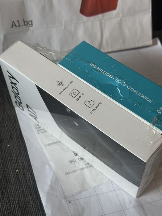 ЗАПЕЧАТАН 128GB Samsung A17 Гаранция A1 до 2027г. Black