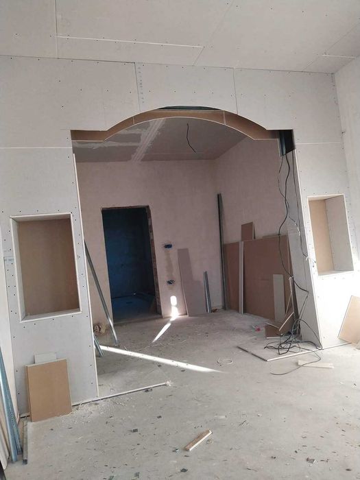 Ремонтни дейности,гипсо катрон,зидария,замазки