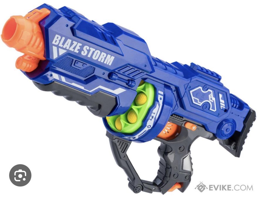 Бластер Blaze storm 12 мягких пуль