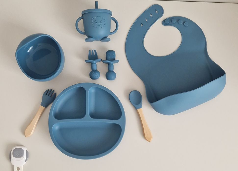 Детская силиконовая посуда