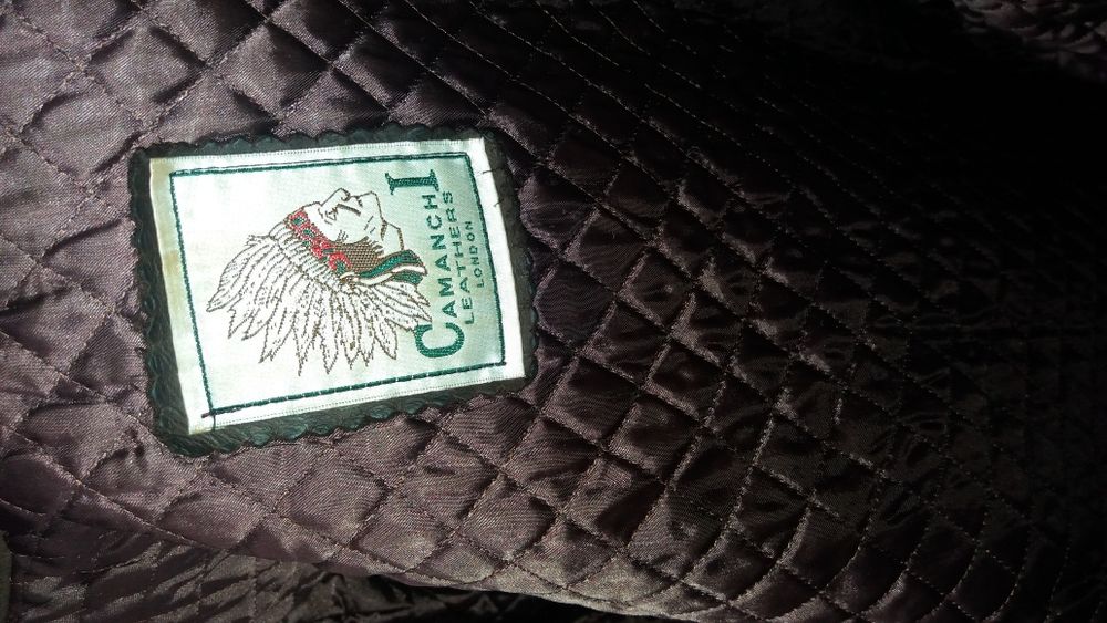 Продавам мъжко палто от ест.телешка кожа