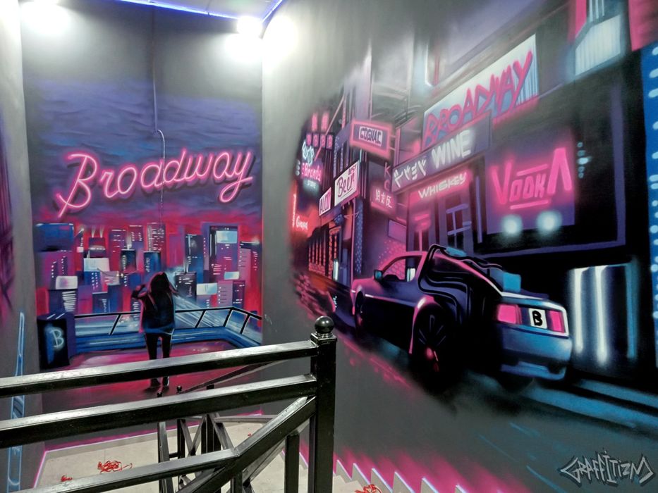 Граффити оформление, роспись стен г.Костанай