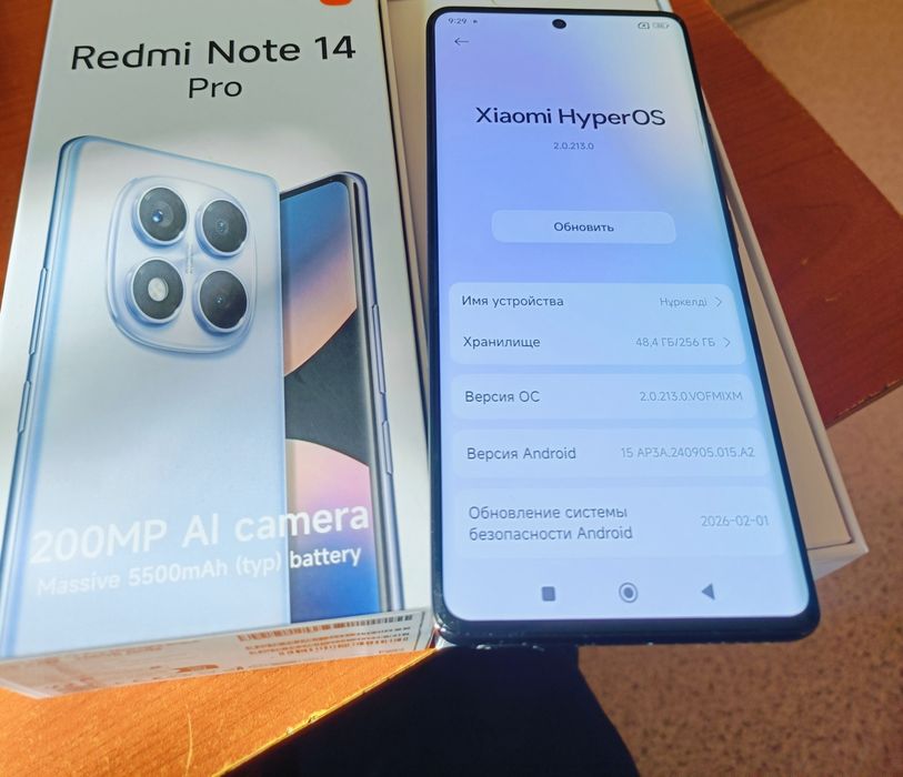Redmi Note 14 Pro 8/256 GB (Midnight Black)