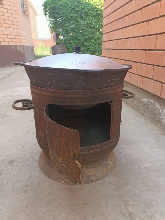 Казан чугунный + ошақ