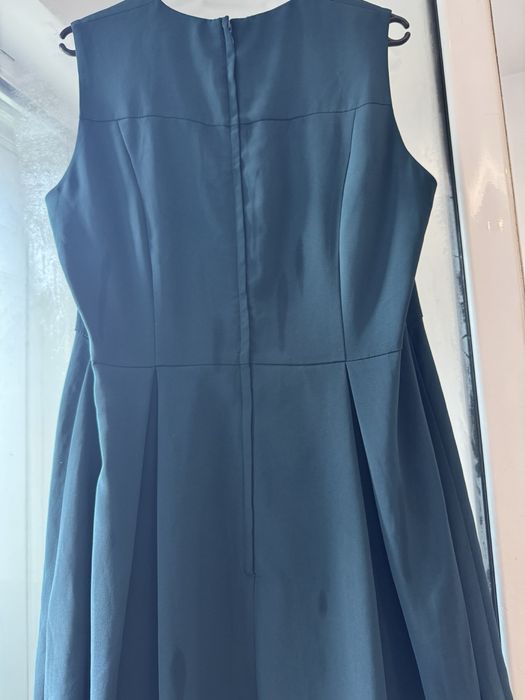 Rochie elegantă H&M verde petrol – mărimea 44 (XL)
