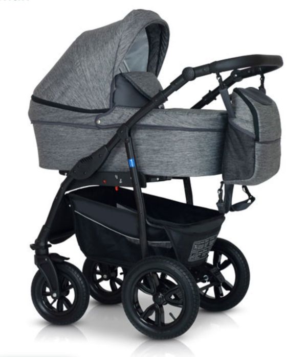 Vând cărucior krausman trend grey prestige 3 în 1