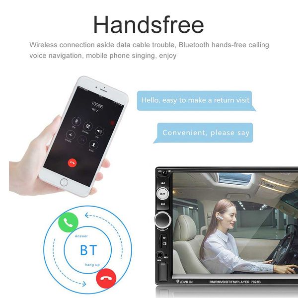 Navigatie Auto Touch Radio GPS BlueTooth handsfree, MP5, 7 inch 2 Din