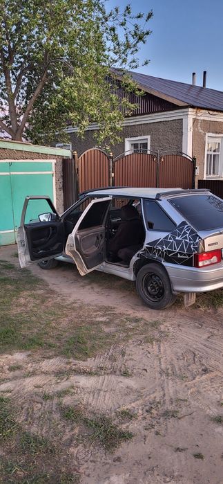 Ваз 2114 на полном ходу