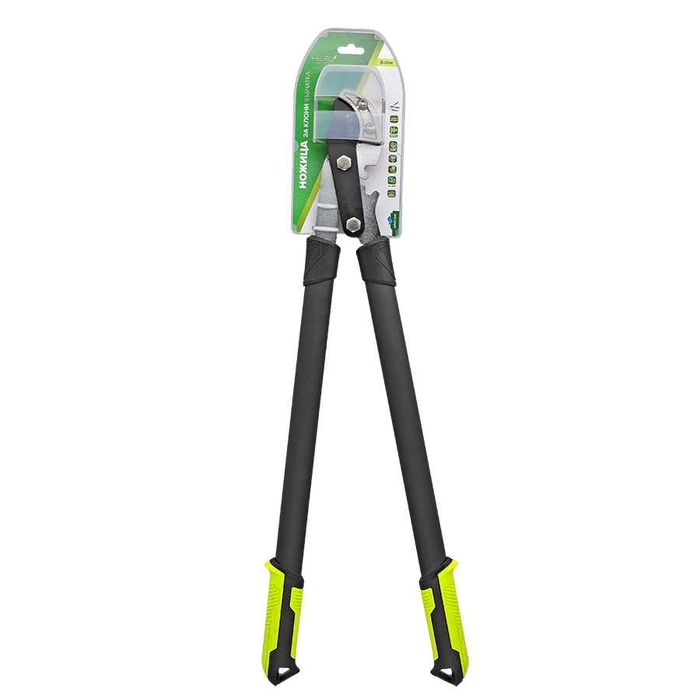 Ножица за клони 750мм, Стоманени дръжки, Зъбчатка, HERLY S-line