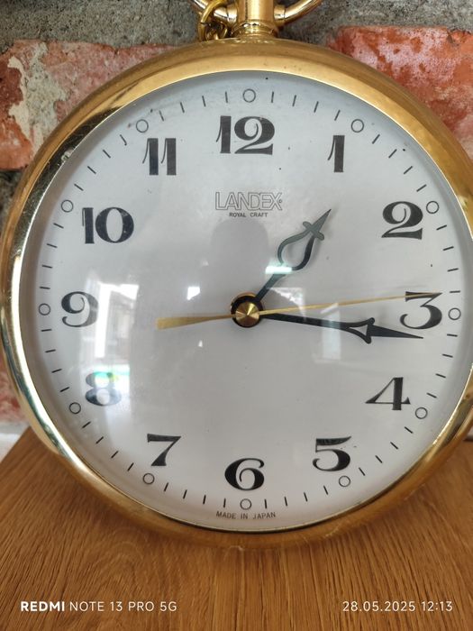 Vând ceas de perete vintage landex.