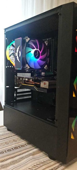 Добро Гейм PC Ryzen 5 5500/16Gb/512GB SSD+500Gb HDD/RX 5600XT/Гаранция