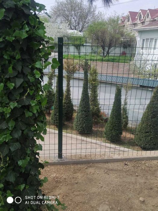 Еврозабор, Евросетка, Рабица, Дорожная сетка, Лазерная резка 100MM