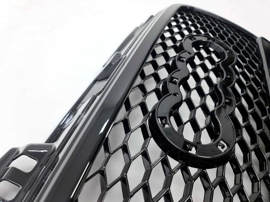 Grila RS compatibil cu Audi A4 B7 RS4 Negru Lucios