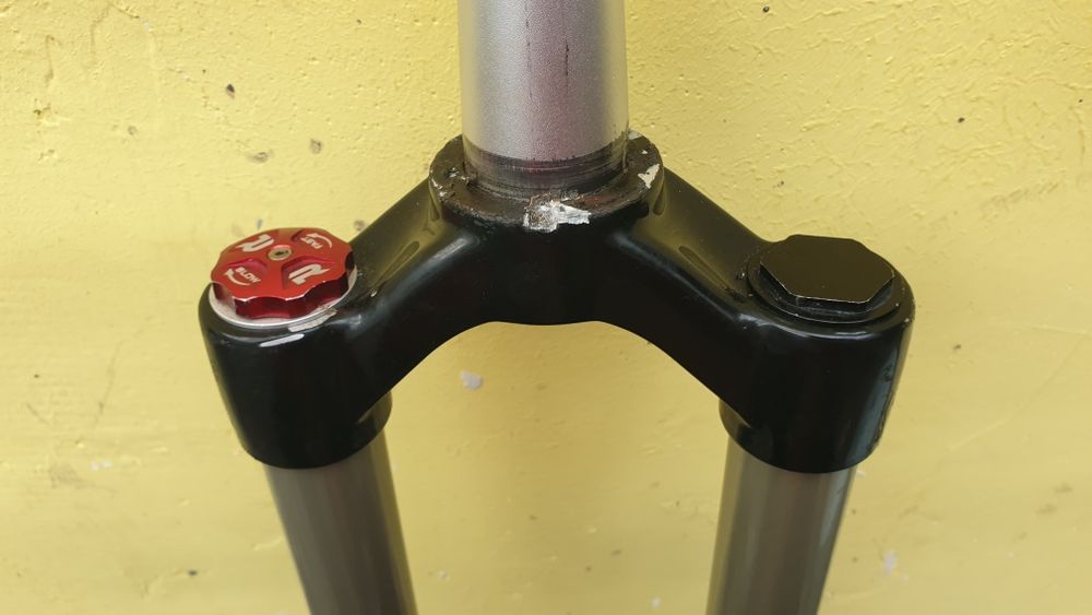 Вилка x-fusion vengeance r 180 мм ход