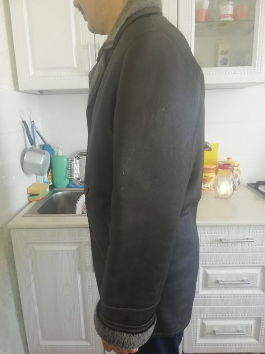 Коженная дубленка