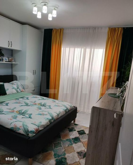 Apartament 2 camere, complet mobilat si utilat, balcon, renovat - Sime