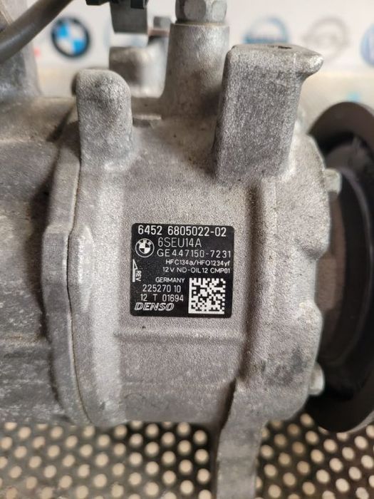 Compresor Clima Bmw F10 F11 X3 X4 F30 F31 F80 F32 F33 F36 Cod