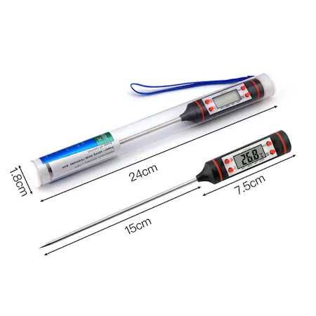 Termometru digital pentru mancare si lichide NYTRO, Camping, pescuit