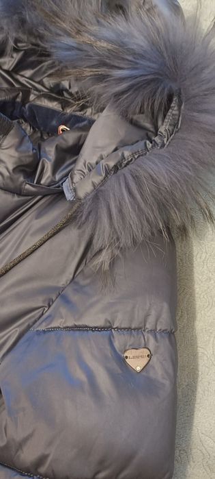 Куртка - пуховик на девочку