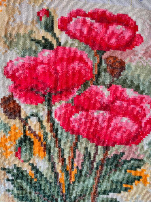 Гоблени с цветя: Макове, Японска роза, Лалета, Розови макове