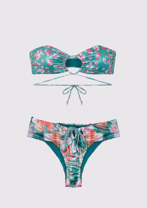 Италиански бански от две части - бандана с бикини
