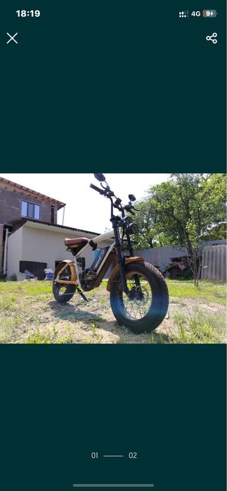 Электро велик 1000ват  до 70км ч
