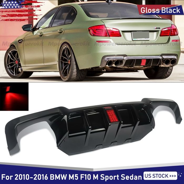 Difuzor ornament evacuare bara spate BMW F10 F11 stop frana F1