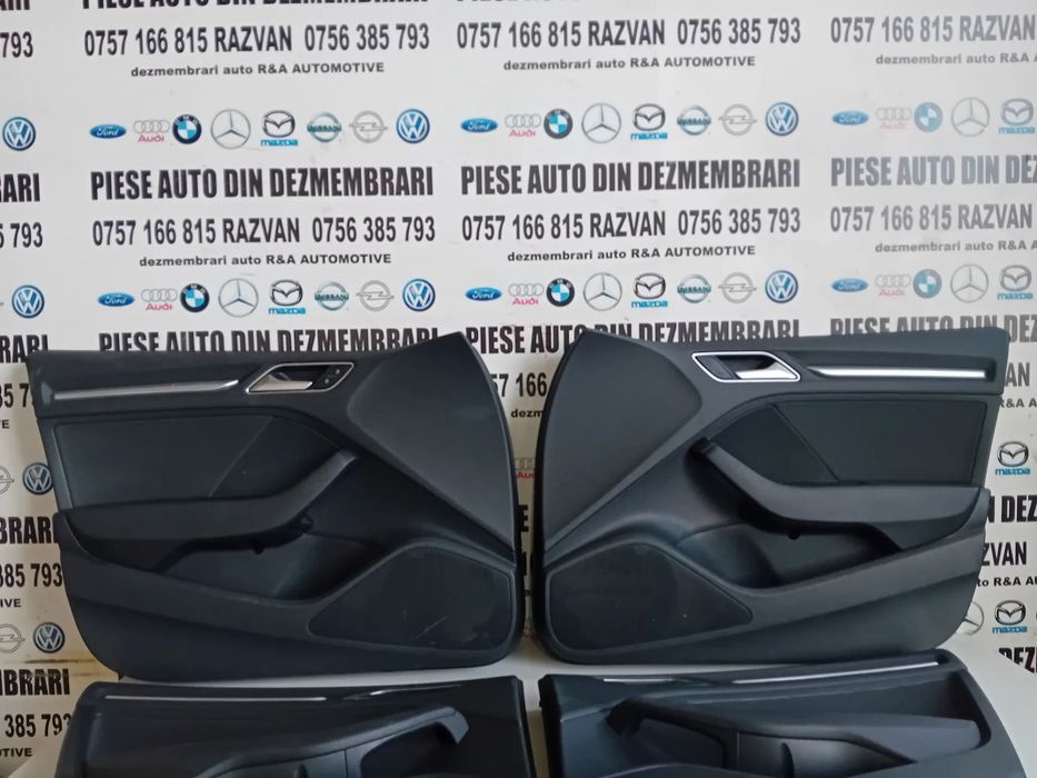 Fete Fata Tapiterie Usa Fata Spate Audi A3 8V Din Piele Volan Stanga An 2013-2020