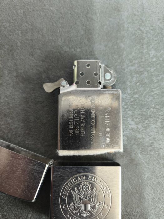 Bricheta Zippo American Embassy