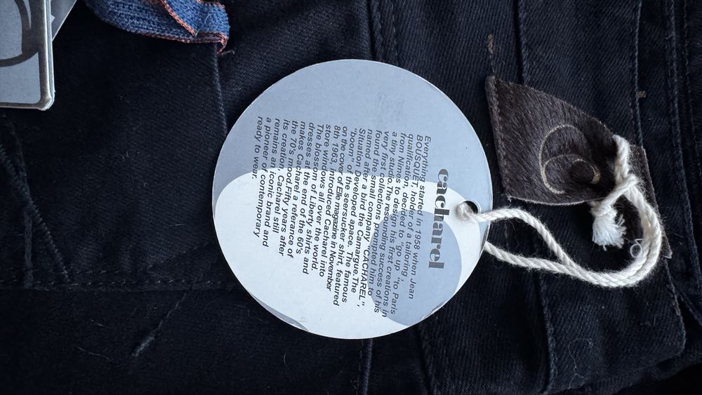 jeans cacharel noi cu etichete w30 l34