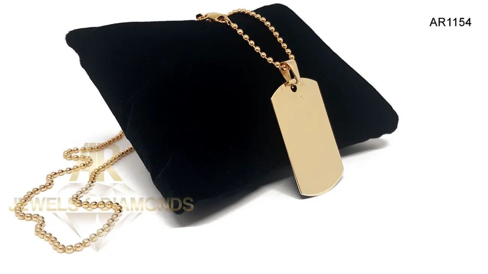 Lantisor army  60cm Aur 14K cu pandantiv Army [AR1154] model ARJEWELS