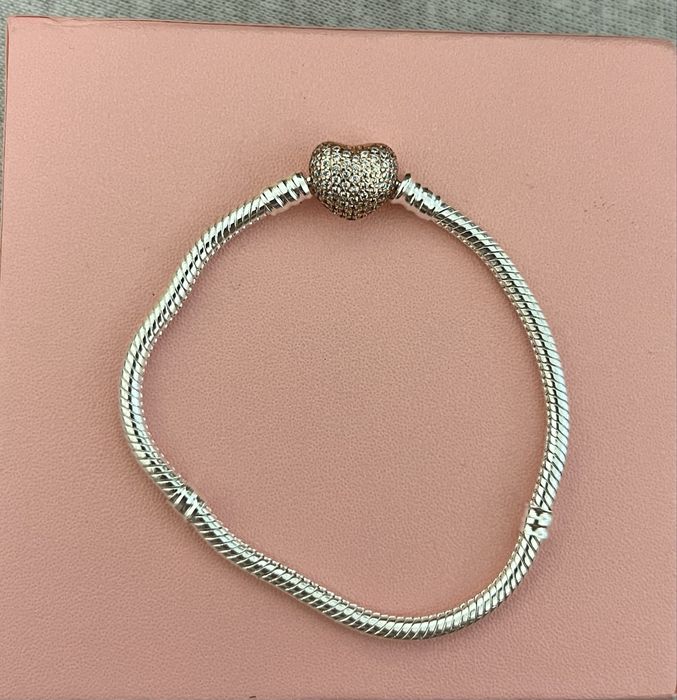 Brățară Pandora roz gold