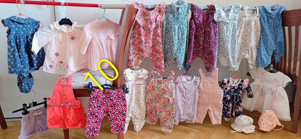 Лот-21 бр.Бодита къс/дълъг ръкав, ританки, гащеризон, пижамкаки, клинч