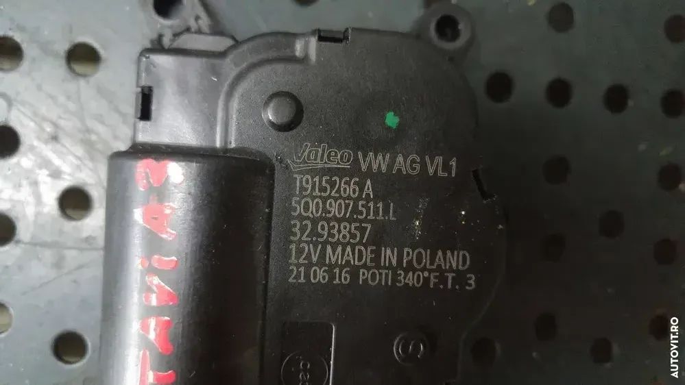 Motoras clapeta aeroterma skoda octavia 3 5e3 nl3 nr3 t915266a 5q0907511l 3293857