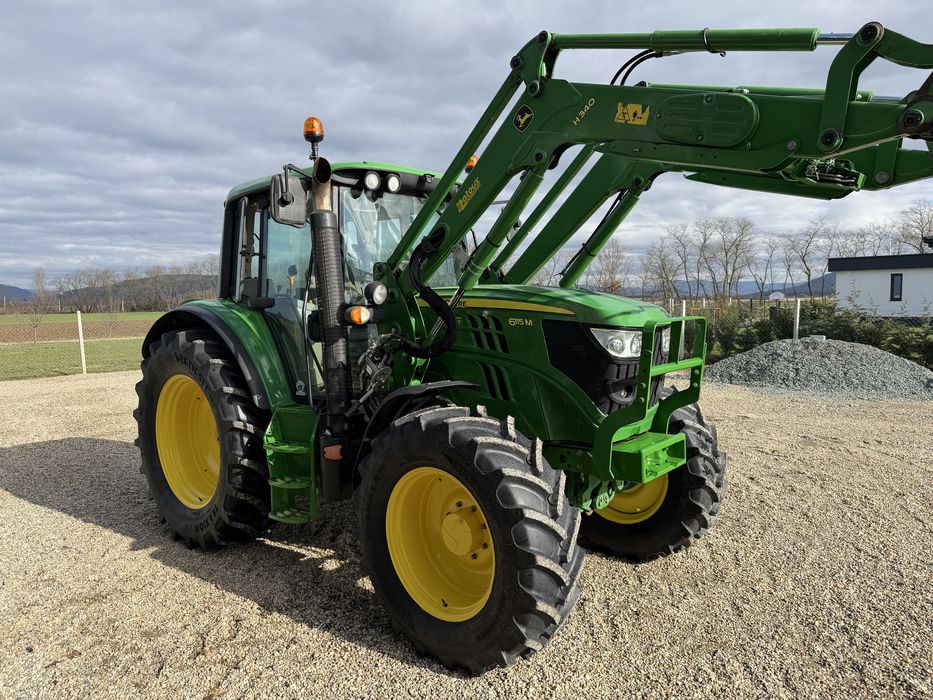 Tractor John Deere 6115M cu incarcator frontal 6330