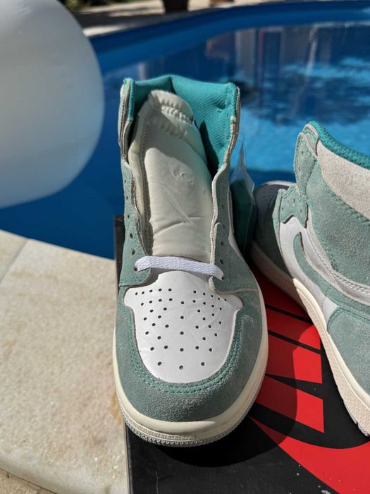 Jordan 1 Retro High Turbo Green 43 EUR Кецове + Кутия + Връзки Нови