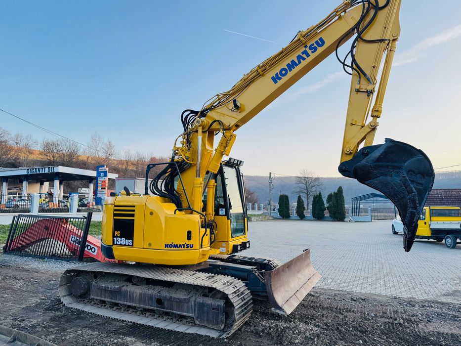 Excavator pe senile cu lama Komatsu PC 138, an 2008, 15 tone, 1x cupa
