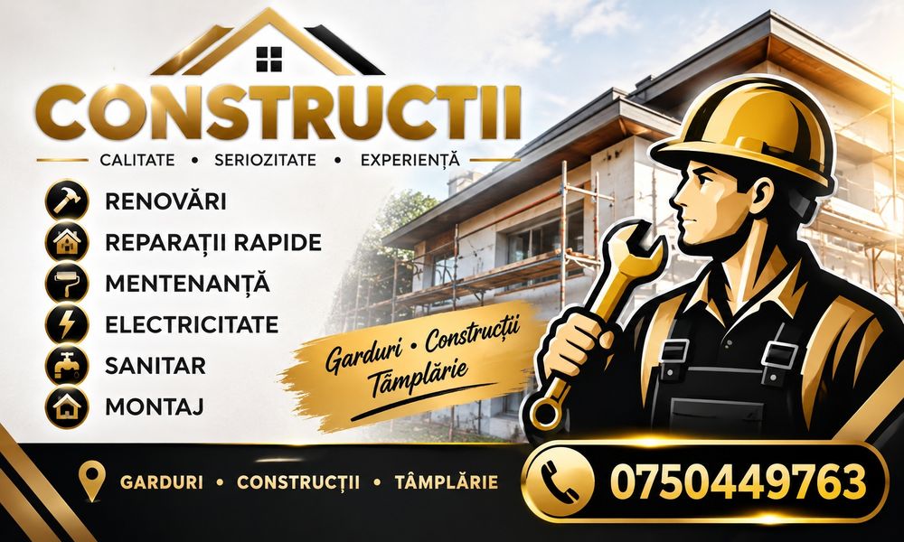 Reparatii-Renovari-Meseriasi*Constructii*IASI