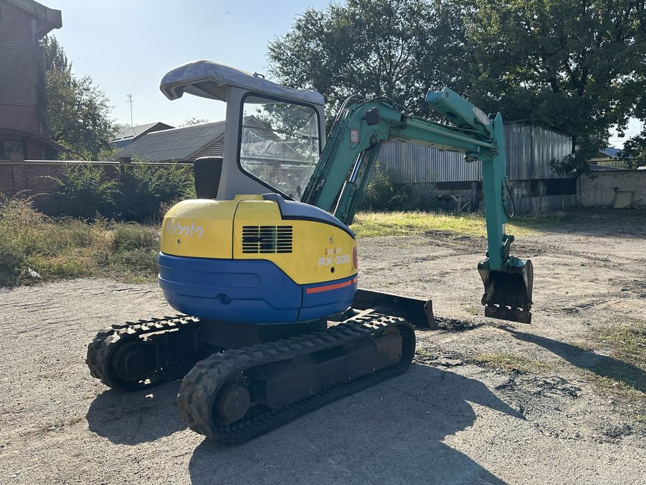 Мини экскаватор KUBOTA из Японии.